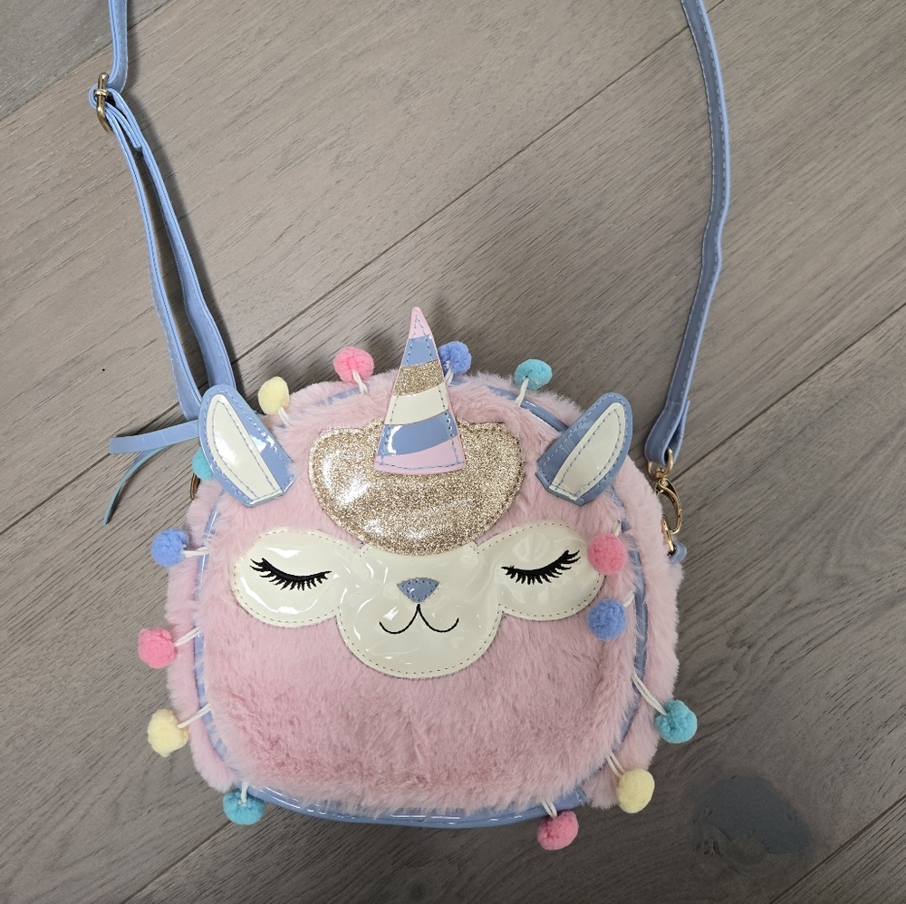 Girls unicorn crossbody